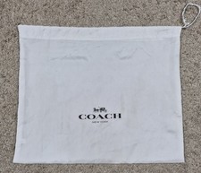 Coach Satin Drawstring Storage