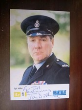 John Duttine Signed Heartbeat ITV Postcard.