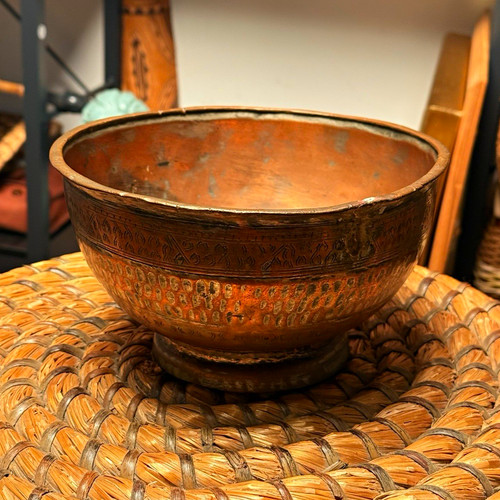 Rare vintage engraved - vintage, copper