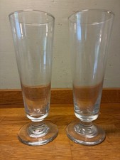 Tall Drinking Glasses x2