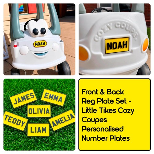 Little tikes number plate - little,