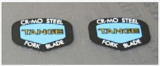 Tange fork decals - tange,