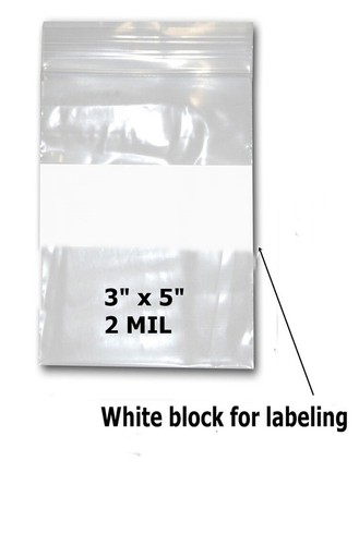 White block resealable - x,