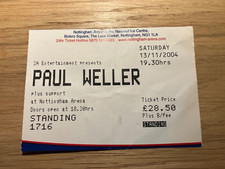 Used Paul Weller Nottingham