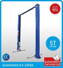 2 POST LIFT / CAR  VEHICLE RAMP HOIST 5.0 TON, 5000Kg, TWO POST CLEAR FLOOR,