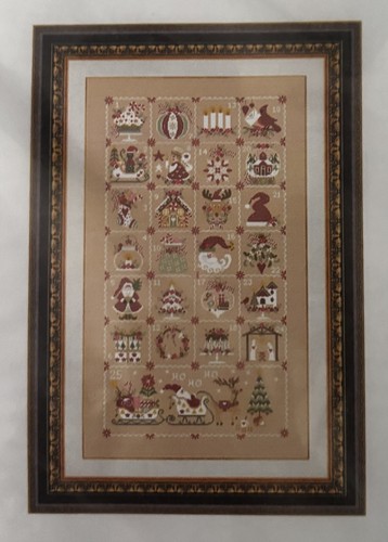 Christmas calendar cross - christmas,