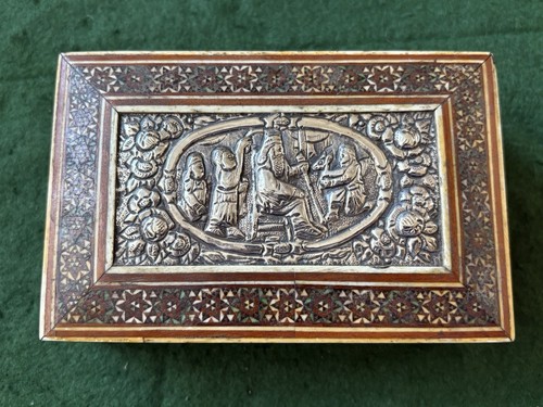 Antique parsi sadeli ware box - parsi,