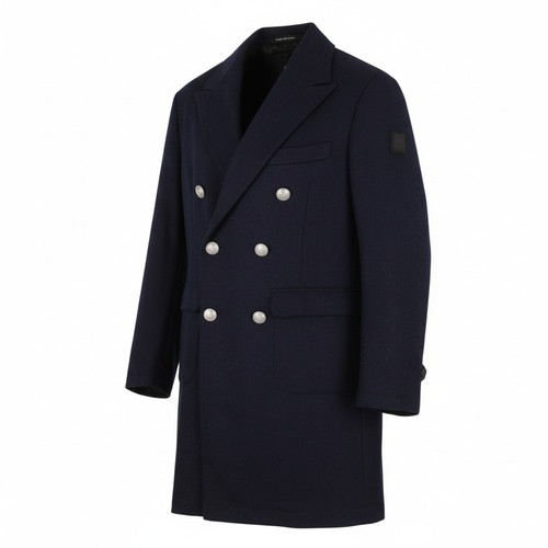 Replay men coat navy - men,