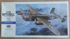 HASEGAWA 00547 - WWII USAAF BOMBER B-25H MITCHELL - RARE 1/72 SCALE MODEL KIT