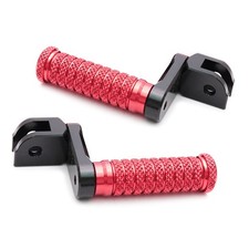 For Honda VTR1000 Firestrom 97-07 06 Lower 40mm Rider Foot Pegs POLE Red