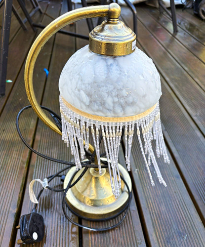 Vintage retro table - vintage/retro, lamp