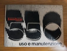 INNOCENTI LAMBRO 550 use and