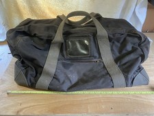 RAF  Issue Kit Bag Circa 1950’s To 1970’s with issued name label RAF SCAMPTON. 