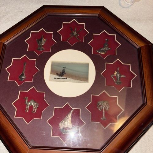 Sultan oman plaque - of,