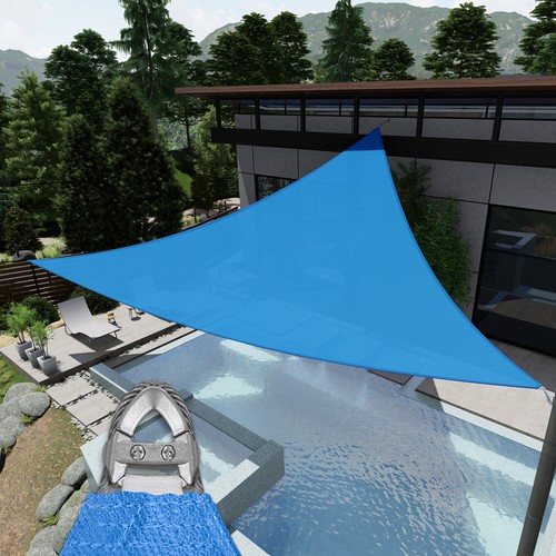 30ft sun shade sail - 30ft, triangle