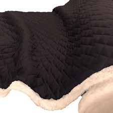 Quilted suede fabric - fabric, soft