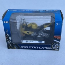 BrandNew Sealed BMW S1000 RR  1/18 Motorcycle  NEW  Die-cast model Collectors