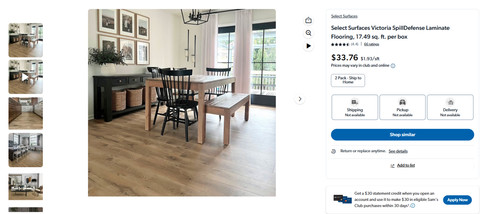Pallet sale select surfaces - -,