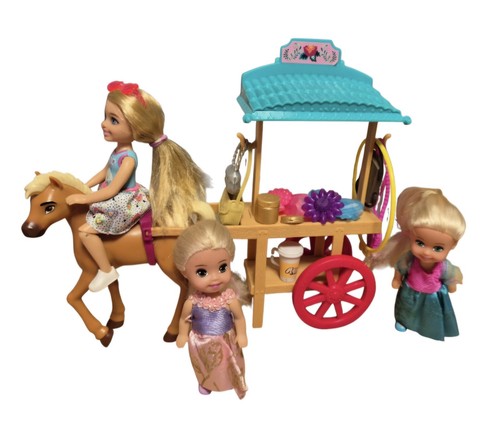 Horse drawn market cart - drawn,