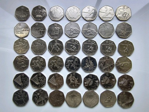 2011 olympics 50p circulated - 2011,
