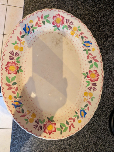 Masons patent ironstone floral - masons,
