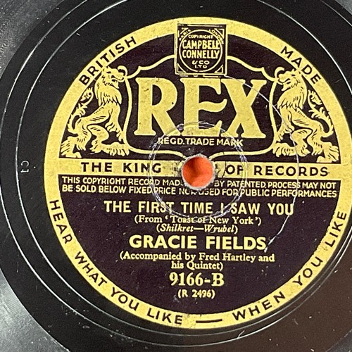Gracie fields the first - fields!,, time