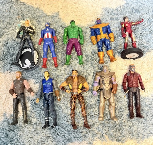 Marvel action figure bundle - dc,