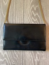 Vintage 1980s Black Leather