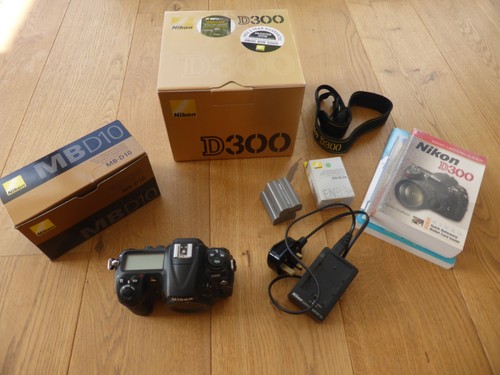 Nikon d300 dslr body mb - d300, +