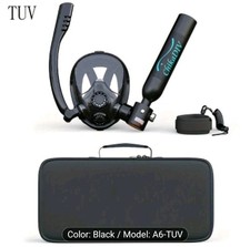 CHIKADIV 0.5L Diving Tank Summer Outdoor Diving Tank Set with Mask and Snorkel