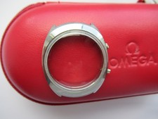 Omega Original Chronostop Case & Glass With Hippocampus Logo 1968 Cal A865