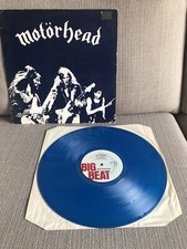 motorhead beer drinkers And Hell Raiser’s 1989 EP (BLUE VINYL) Heavy Metal Rock