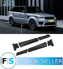 FOR RANGE ROVER SPORT L494 DOOR MOULDING PLASTIC PODS MATTE BLACK PRIMED 2013+