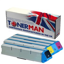 Toners for OKI ES9431 OKI ES9531 38,000 pages ea Full Set UK Reman.