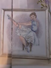 (AG) beautiful ballerina Cross Stitch Chart