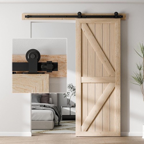 4ft 20ft sliding barn - -20ft, door