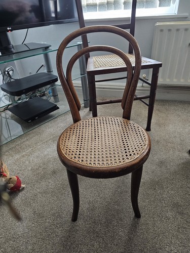 Bentwood wooden chair with - bentwood,