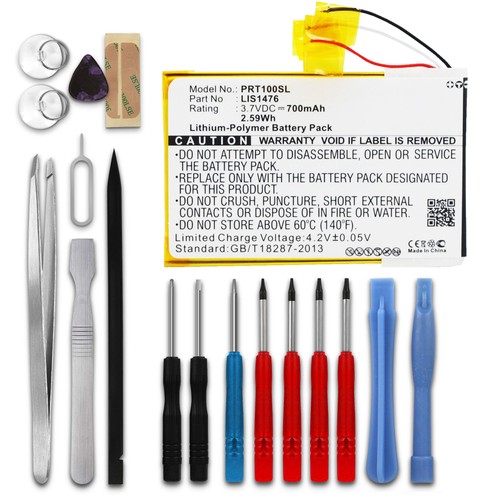 Replacement tablet battery - tablet, for
