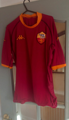 Roma home shirt 2002 - roma, 2002/03