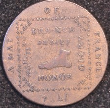 Middlesex London Halfpenny