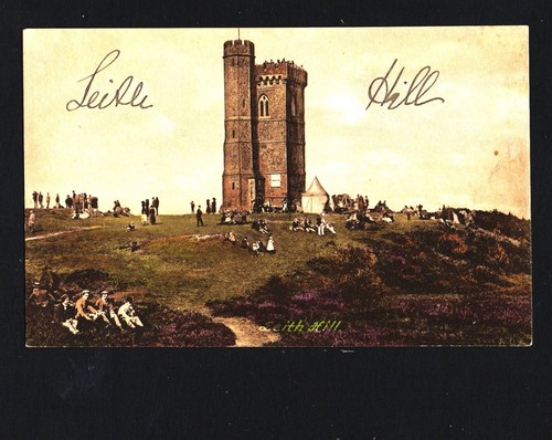 Old postcard leith - leith, hill.