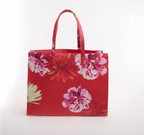 Ted baker red floral icon - ted,