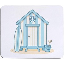 'Beach Hut' Mouse Mat / Desk Pad (MO00039594)