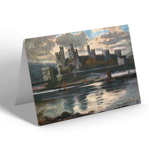 Notelet vintage wales - -,