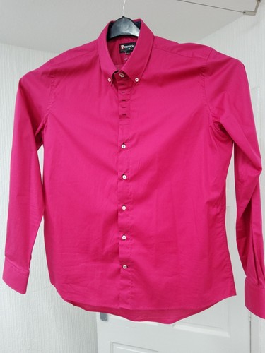 7camicie mens fuchsia pink - 7camicie,