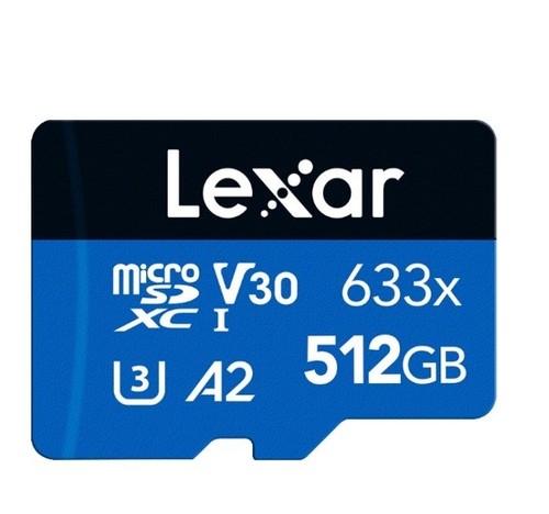 Lexar 633x 512gb micro card - 633x,