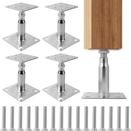 4pcs adjustable elevated post - adjustable,