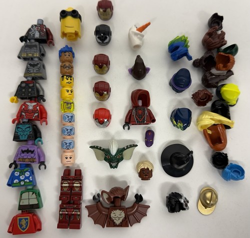 Lego minifigure parts - minifigure, &