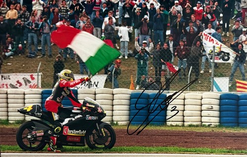 Max biaggi hand signed - biaggi,