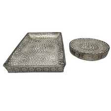 Pillar Stand and Tray Scrolled